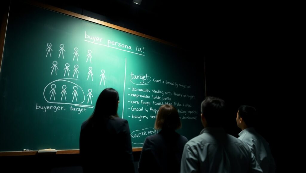 Expertos en marketing analizando los buyer personas