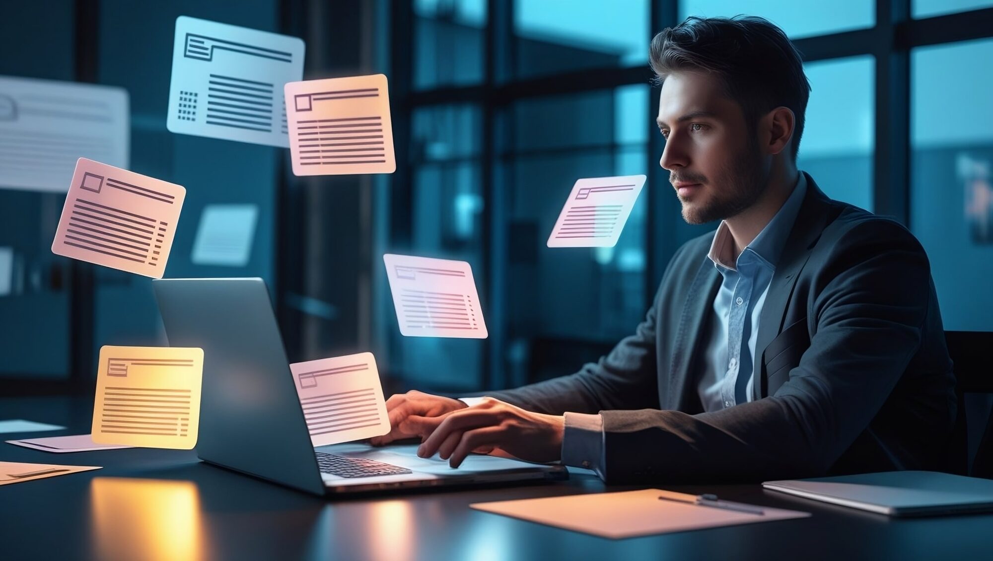 experto creando contenidos para estrategia de marketing de contenidos