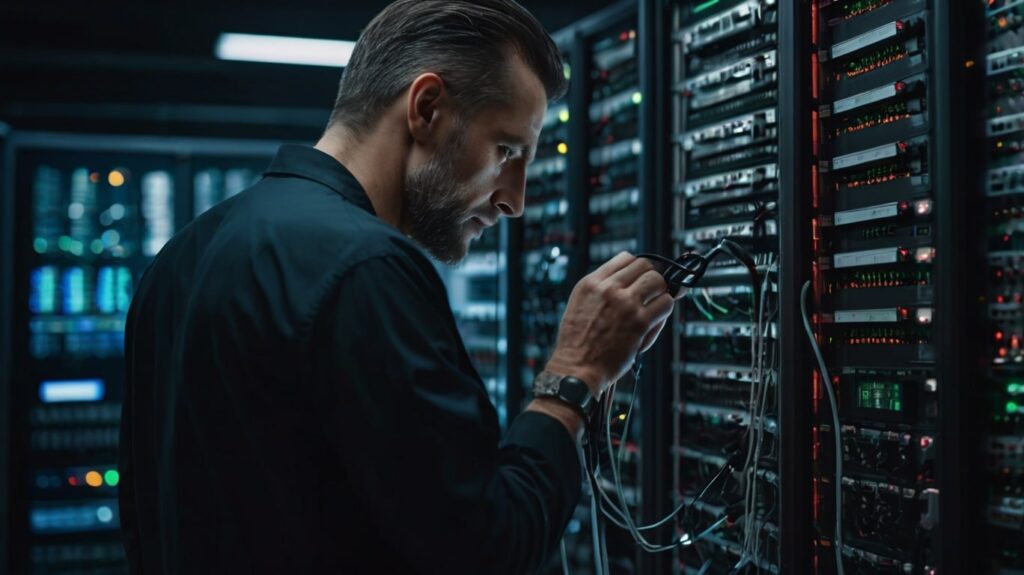 Analizando rack de servidores
