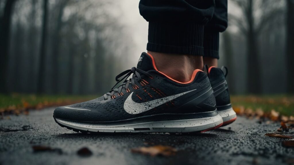 Fotografía de tenis para correr