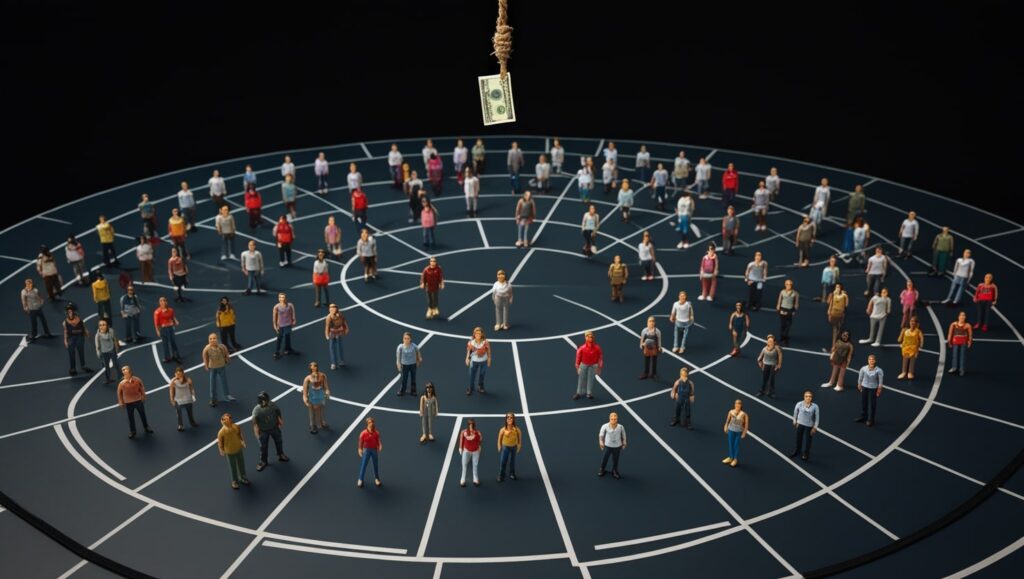 Segmentación de mercado en miniatura