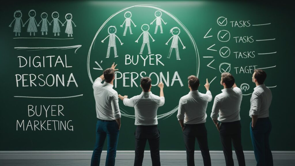 expertos de marketing digital planeando la siguiente campaña