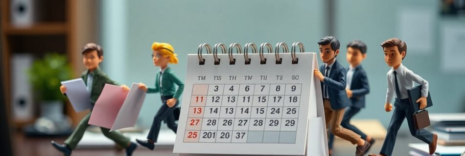 Día de celebración en la oficina