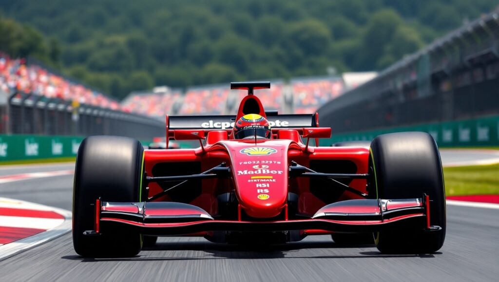 Imagen de monoplaza de F1