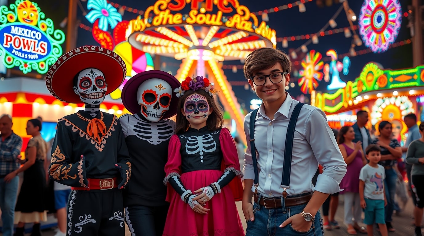 Celebración de día de muertos 2025