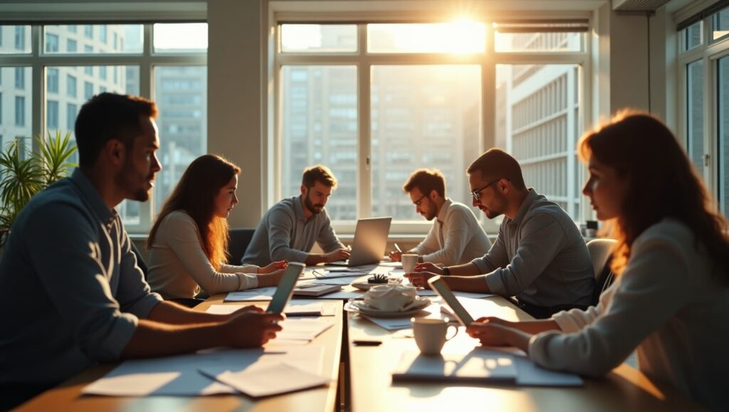 Equipo de marketing abrumados por las malas métricas de desempeño