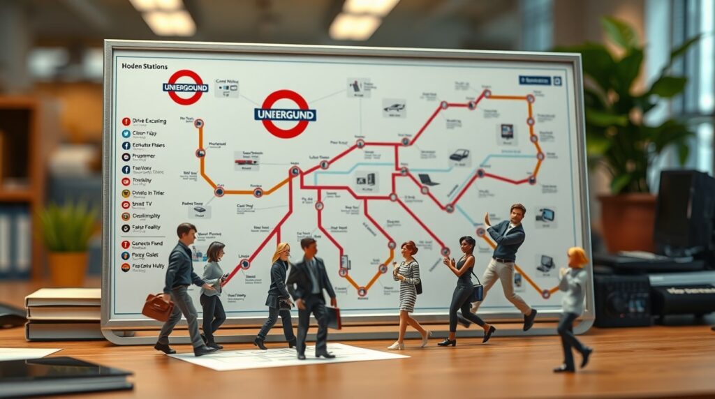 Clientes y mapeo de digital touch points en un customer journey