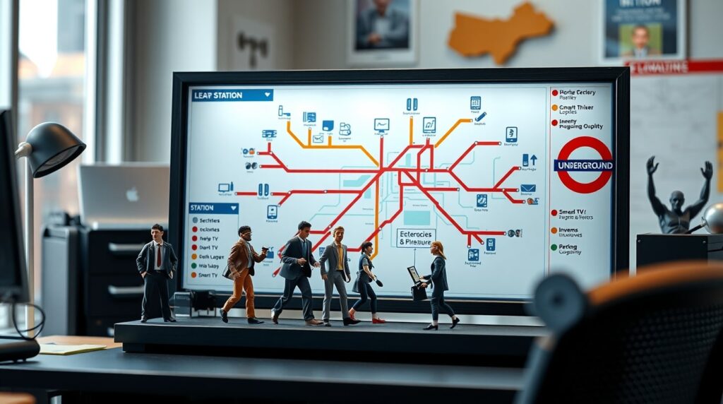 Clientes y mapeo de digital touch points en un customer journey