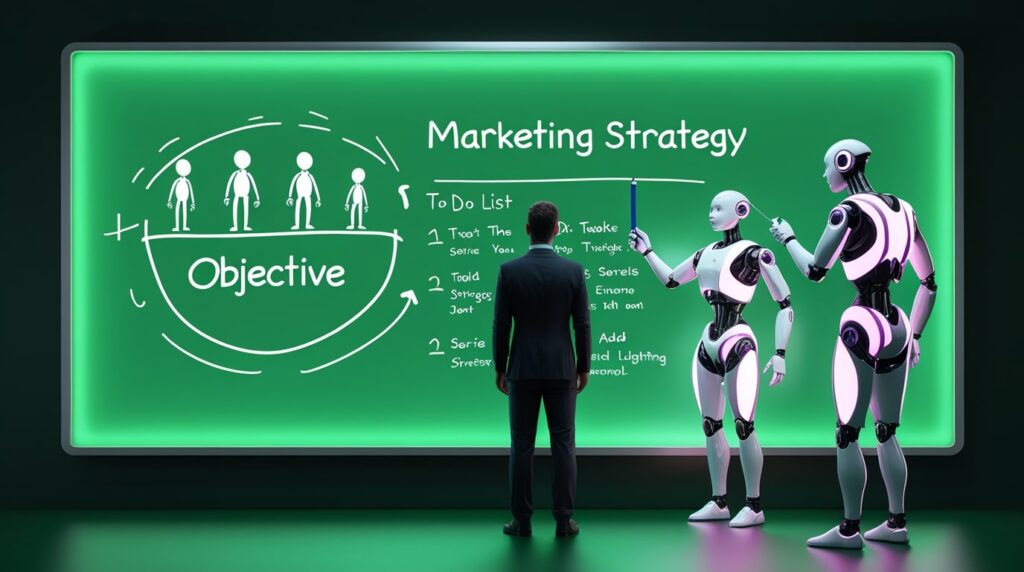 Equipo de Vibe Content creando estrategias