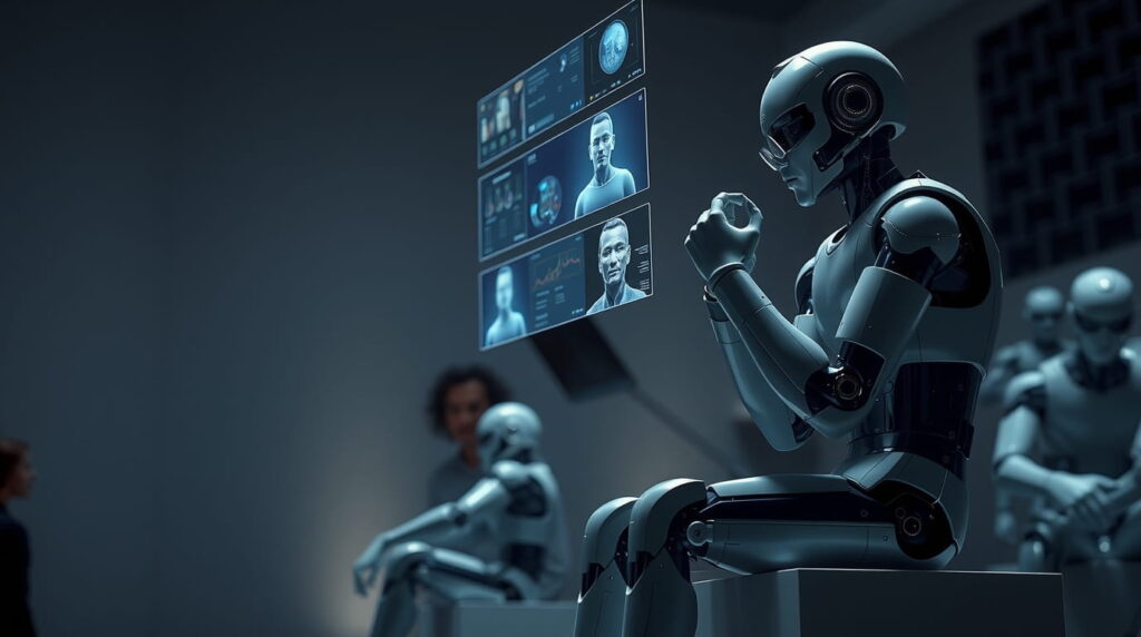 Inteligencia artificial analizando el SEO de un sitio web