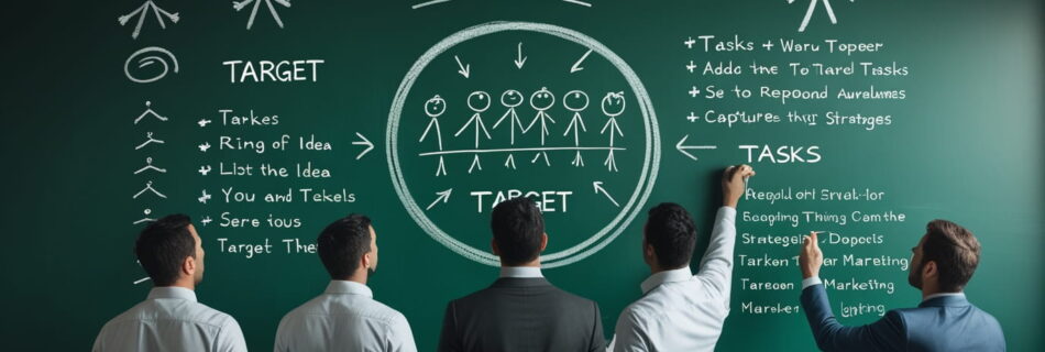 Equipo de marketing digital revisando la estrategia de awareness