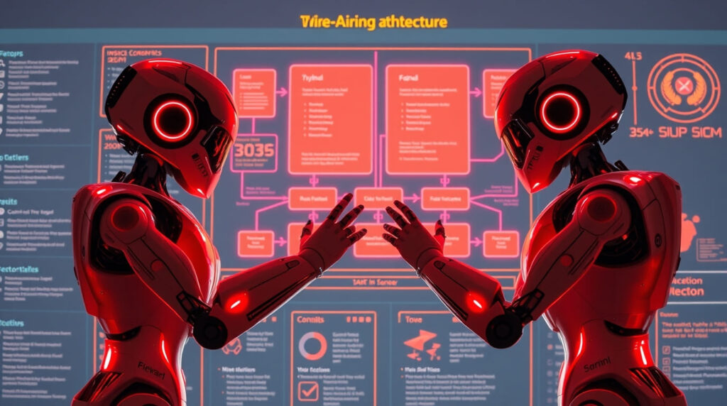 Agentes de AI interactuando en claude cowork