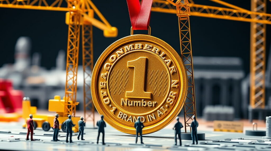 Medalla conmemorativa a la mejor marca en búsquedas de IA