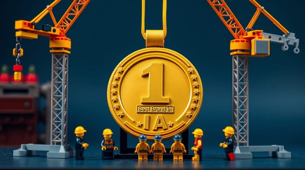 Medalla conmemorativa a la mejor marca en búsquedas de IA