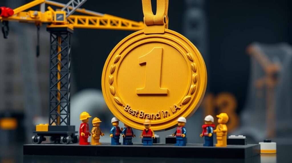 Medalla conmemorativa a la mejor marca en búsquedas de IA