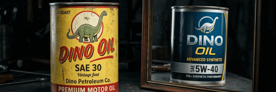Rebranding de marca de aceite automotriz