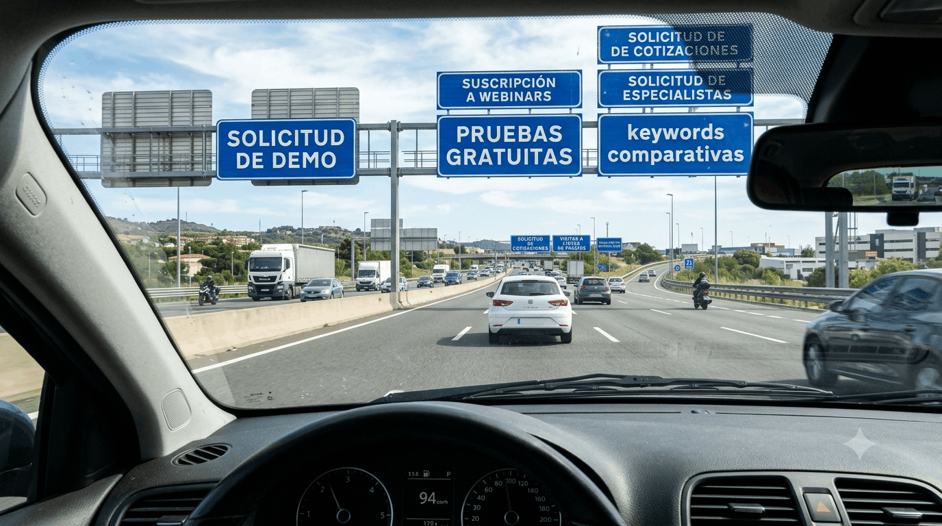 Señales digitales de alta intención de compra