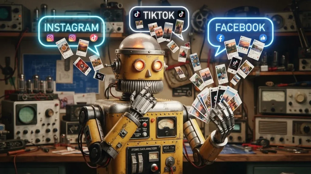 Inteligencia Artificial analizando posteos de redes sociales