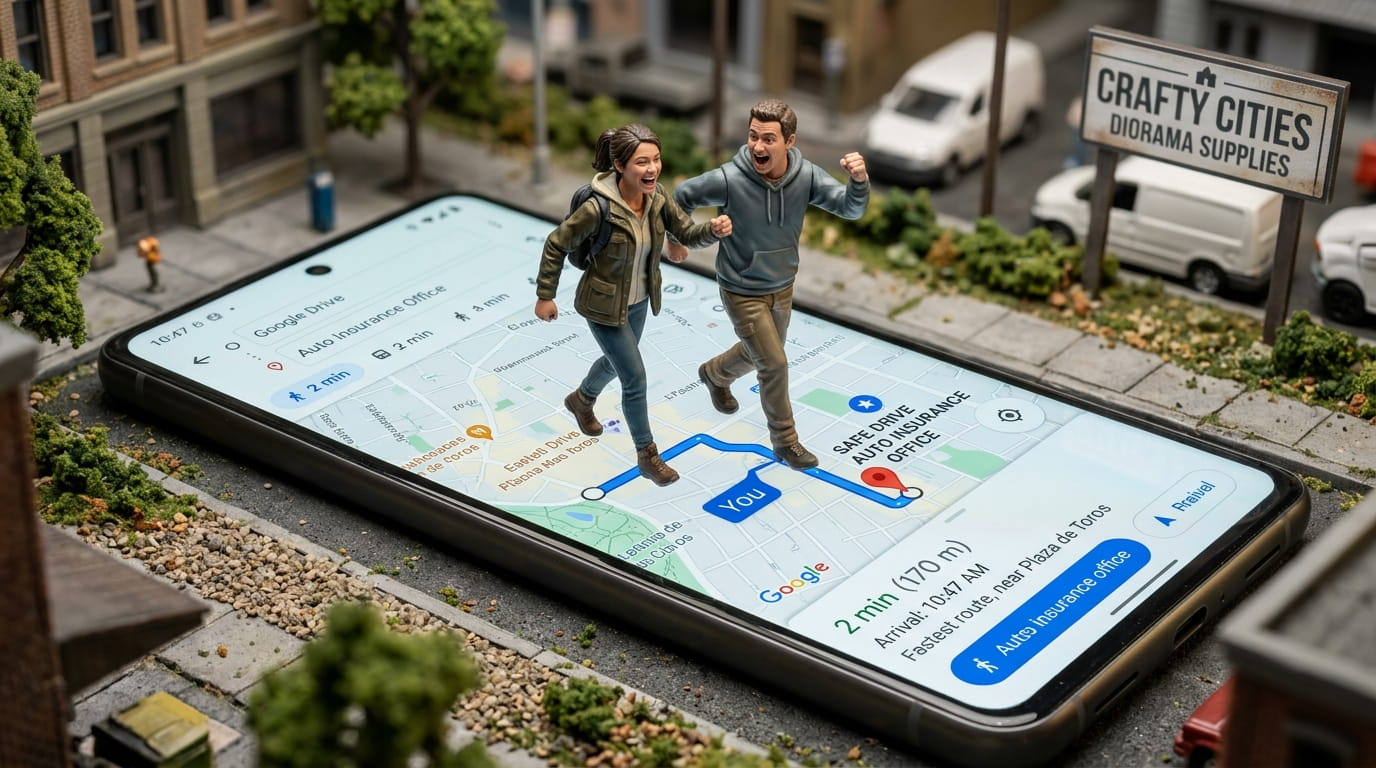 Aparece en primer lugar en Google Maps